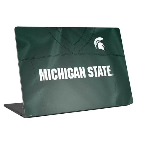 Michigan State University Green Jersey Universal Laptop 16in (13 x 9.4in) Skin